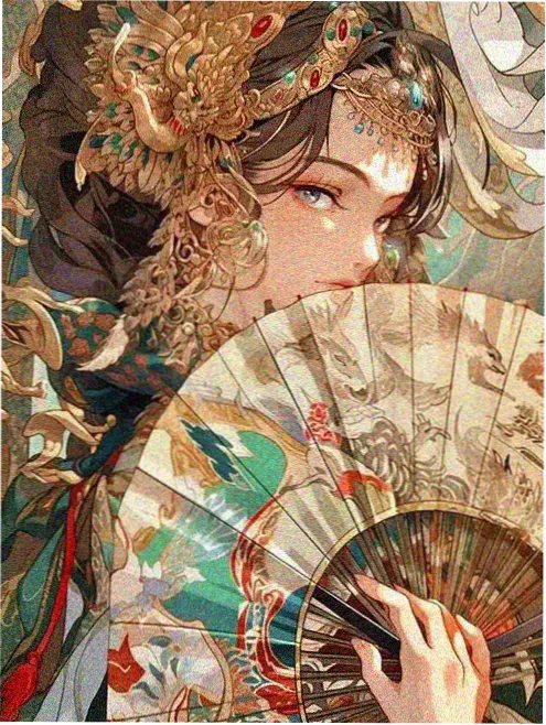 橘色月光